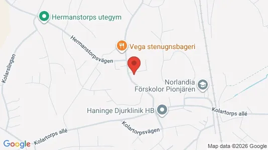 Apartments for rent i Haninge - kort over placeringen