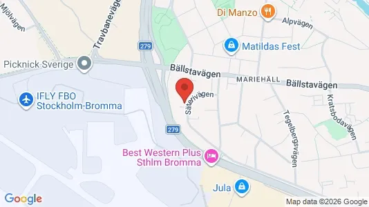 Apartments for rent i Stockholm West - kort over placeringen