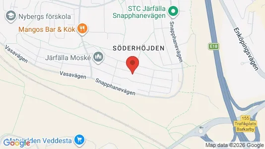 Apartments for rent i Järfälla - kort over placeringen