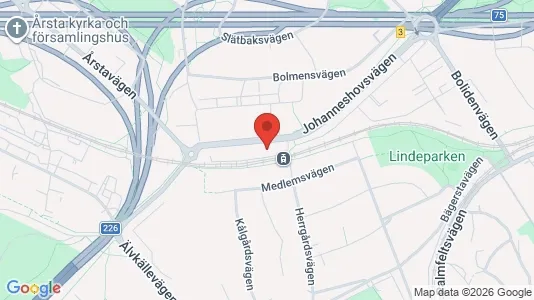 Apartments for rent i Hammarbyhamnen - kort over placeringen