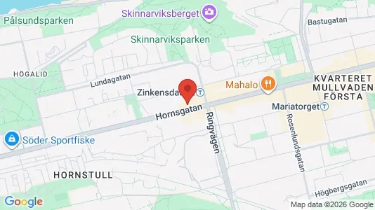 Apartments for rent i Södermalm - kort over placeringen