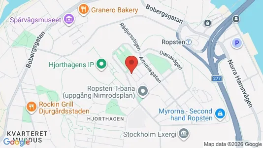 Apartments for rent i Gärdet/Djurgården - kort over placeringen