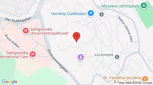 Apartments for rent i Gothenburg City Centre - kort over placeringen