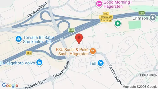 Apartments for rent i Stockholm South - kort over placeringen