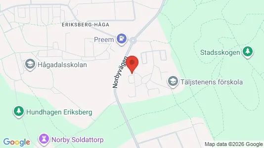 Apartments for rent i Uppsala - kort over placeringen