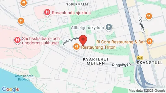 Apartments for rent i Södermalm - kort over placeringen