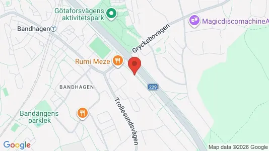 Apartments for rent i Stockholm South - kort over placeringen