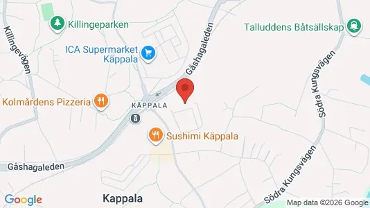Apartments for rent i Lidingö - kort over placeringen