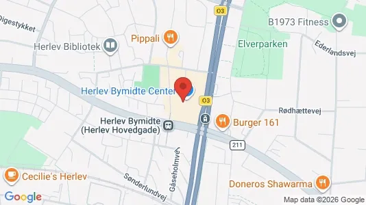 Apartments for rent i Herlev - kort over placeringen