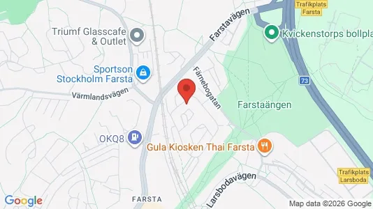 Apartments for rent i Stockholm South - kort over placeringen