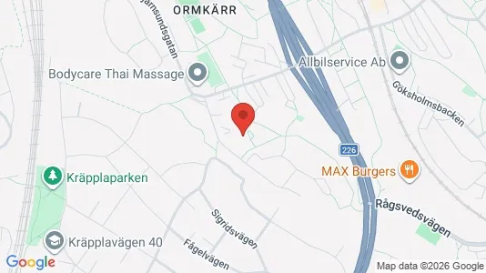 Apartments for rent i Stockholm South - kort over placeringen