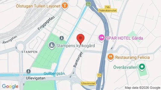 Apartments for rent i Örgryte-Härlanda - kort over placeringen