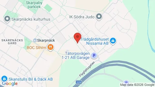 Apartments for rent i Stockholm South - kort over placeringen