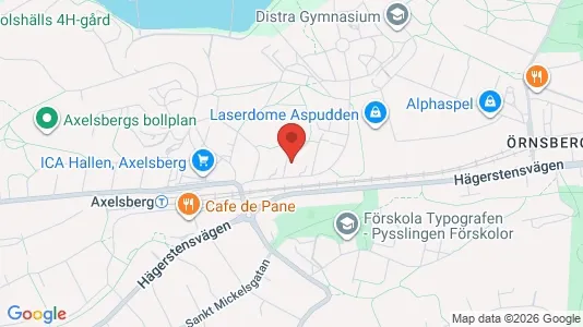 Apartments for rent i Stockholm South - kort over placeringen