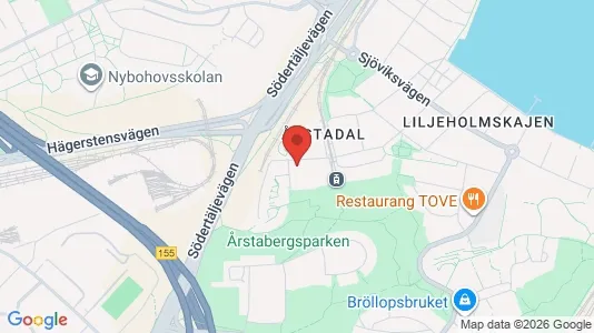 Apartments for rent i Södermalm - kort over placeringen
