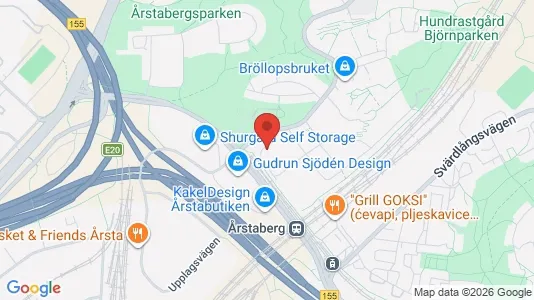 Apartments for rent i Södermalm - kort over placeringen