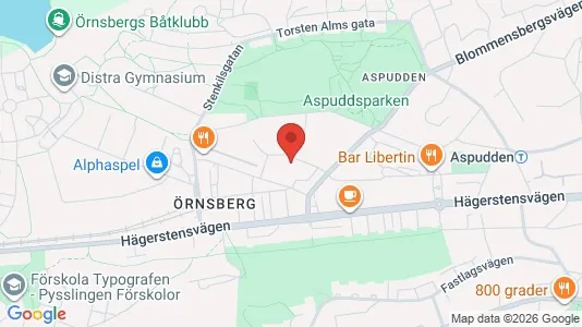 Apartments for rent i Stockholm South - kort over placeringen