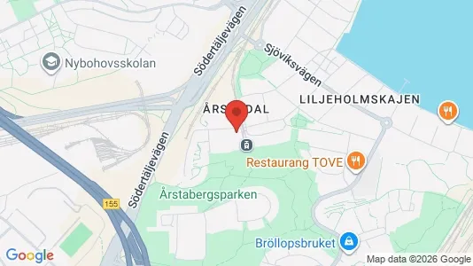 Apartments for rent i Södermalm - kort over placeringen