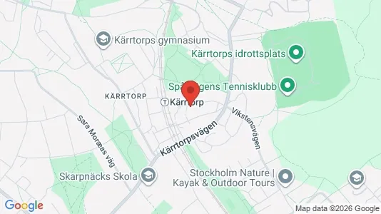 Apartments for rent i Stockholm South - kort over placeringen