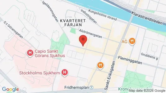 Apartments for rent i Kungsholmen - kort over placeringen
