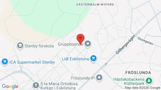 Apartments for rent i Eskilstuna - kort over placeringen