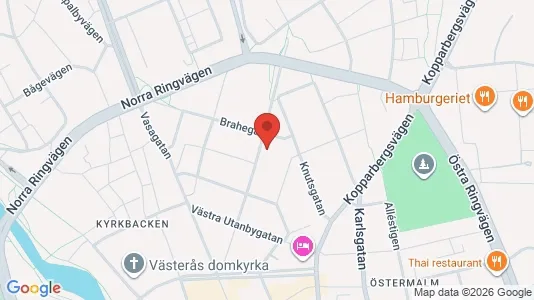Apartments for rent i Västerås - kort over placeringen