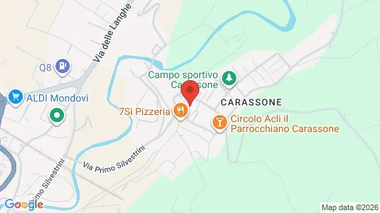Apartments for rent i Mondovì - kort over placeringen