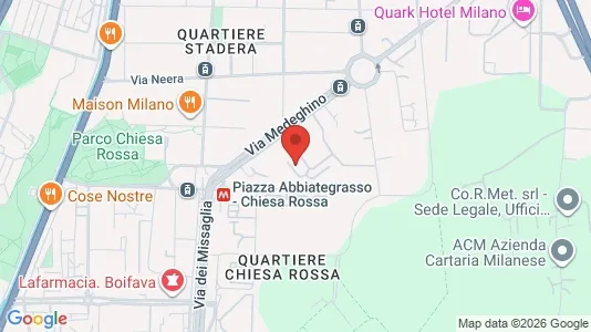 Rooms for rent i Milano Zona 5 - Vigentino, Chiaravalle, Gratosoglio - kort over placeringen