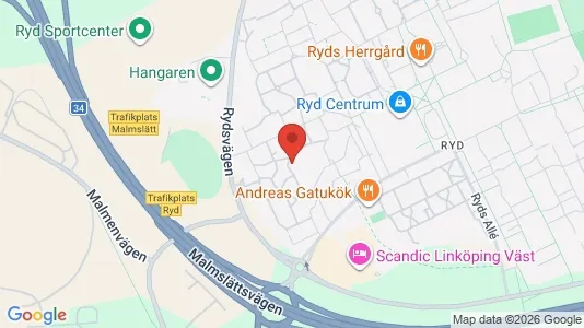 Apartments for rent i Linköping - kort over placeringen