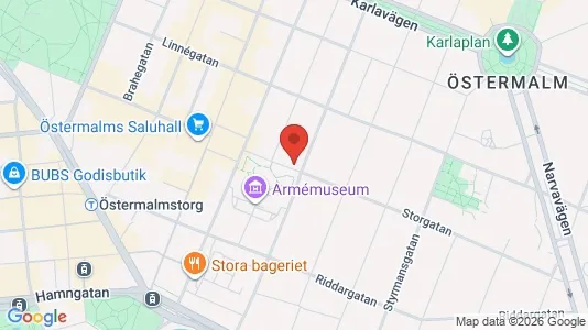 Apartments for rent i Östermalm - kort over placeringen