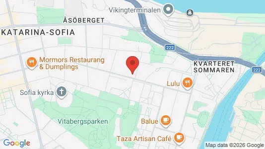 Apartments for rent i Södermalm - kort over placeringen