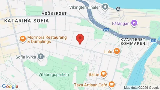 Apartments for rent i Södermalm - kort over placeringen