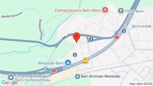 Apartments for rent i Bern-Mittelland - kort over placeringen