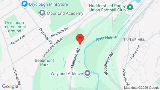 Apartments for rent i Huddersfield - West Yorkshire - kort over placeringen