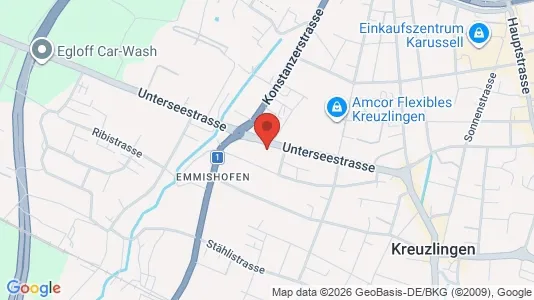 Apartments for rent i Kreuzlingen - kort over placeringen