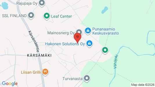 Apartments for rent i Turku - kort over placeringen
