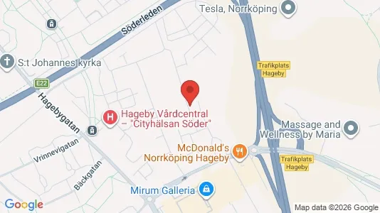 Apartments for rent i Norrköping - kort over placeringen