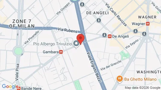 Apartments for rent i Milano Zona 6 - Barona, Lorenteggio - kort over placeringen