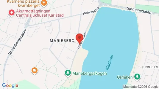Apartments for rent i Karlstad - kort over placeringen