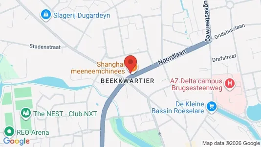 Apartments for rent i Roeselare - kort over placeringen