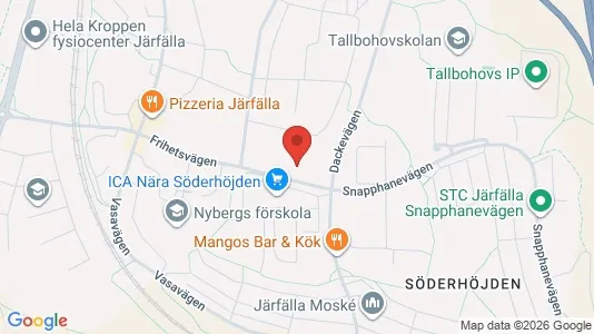 Apartments for rent i Järfälla - kort over placeringen