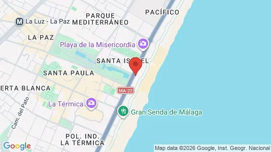 Apartments for rent in Málaga - Photo from Google Street View