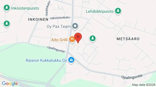 Apartments for rent i Raisio - kort over placeringen
