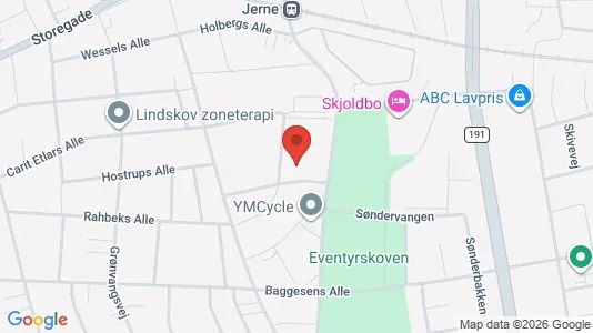 Apartments for rent i Esbjerg Center - kort over placeringen