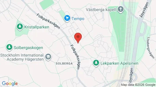 Apartments for rent i Stockholm South - kort over placeringen