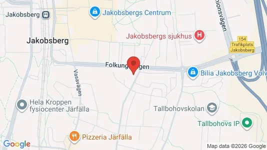 Apartments for rent i Järfälla - kort over placeringen