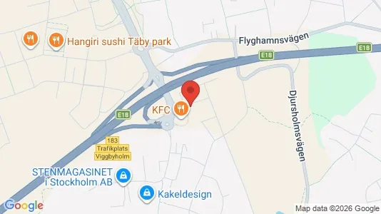 Apartments for rent i Täby - kort over placeringen