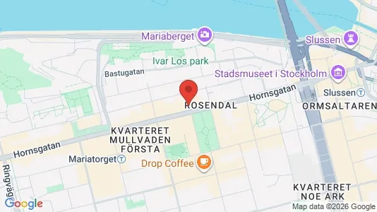 Apartments for rent i Södermalm - kort over placeringen