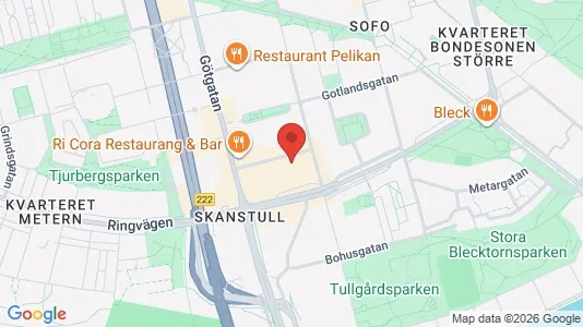 Apartments for rent i Södermalm - kort over placeringen
