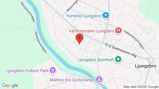 Apartments for rent i Linköping - kort over placeringen